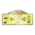 Dugu Safari Rally Plate Sticker